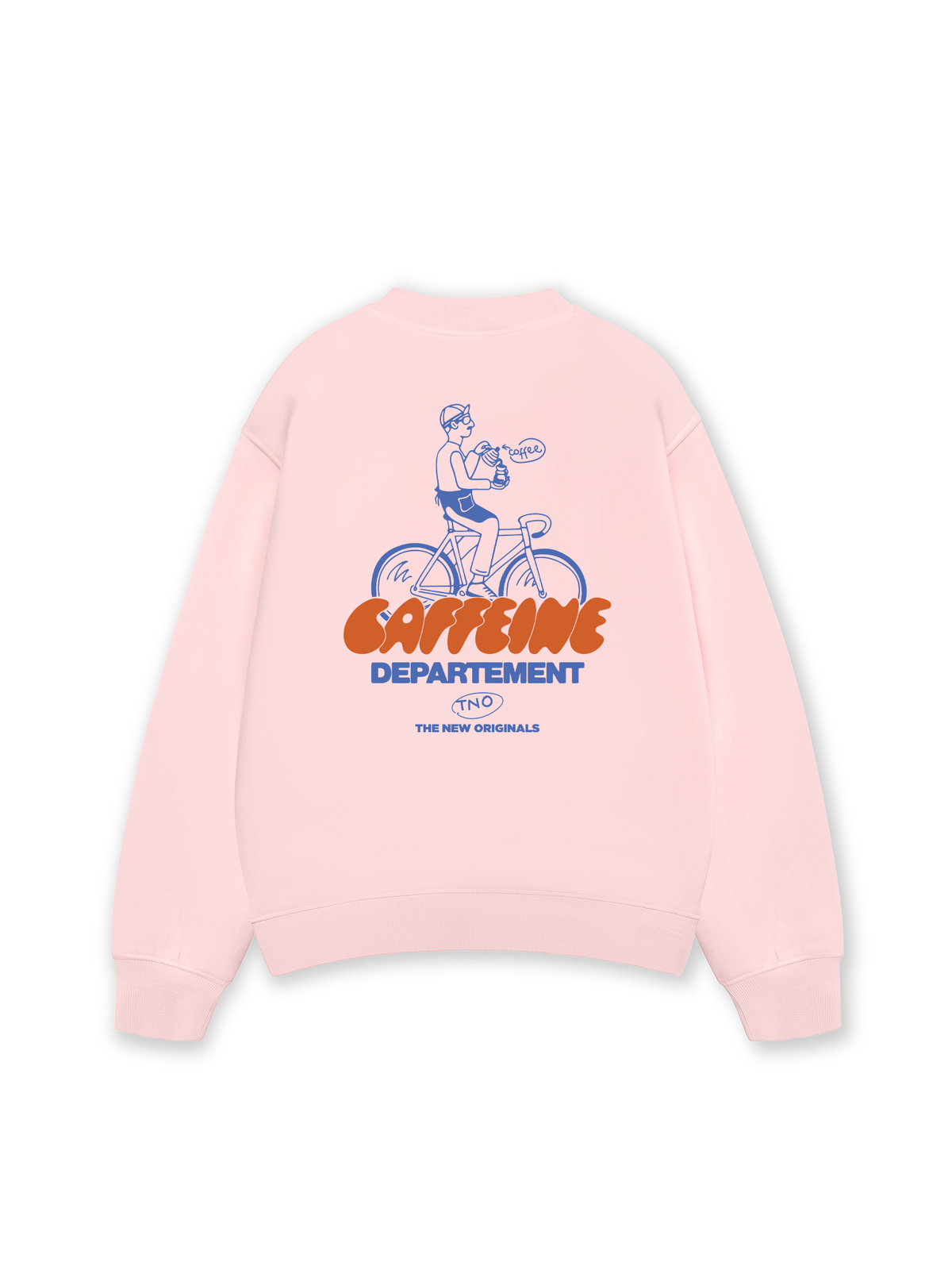 Áo Sweater Nỉ Hai Da Caffeine Departement