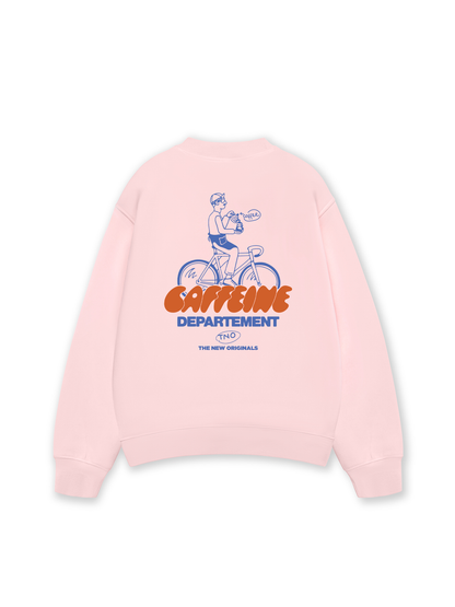 Áo Sweater Nỉ Hai Da Caffeine Departement