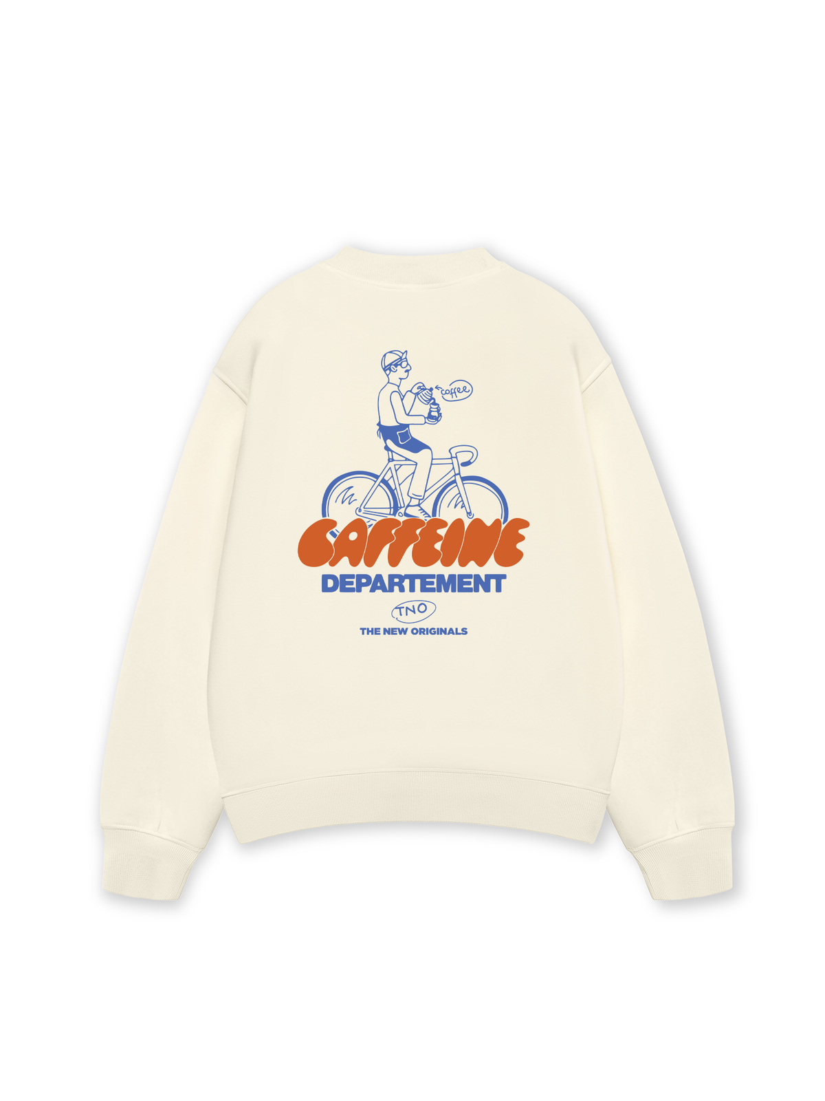 Áo Sweater Nỉ Hai Da Caffeine Departement