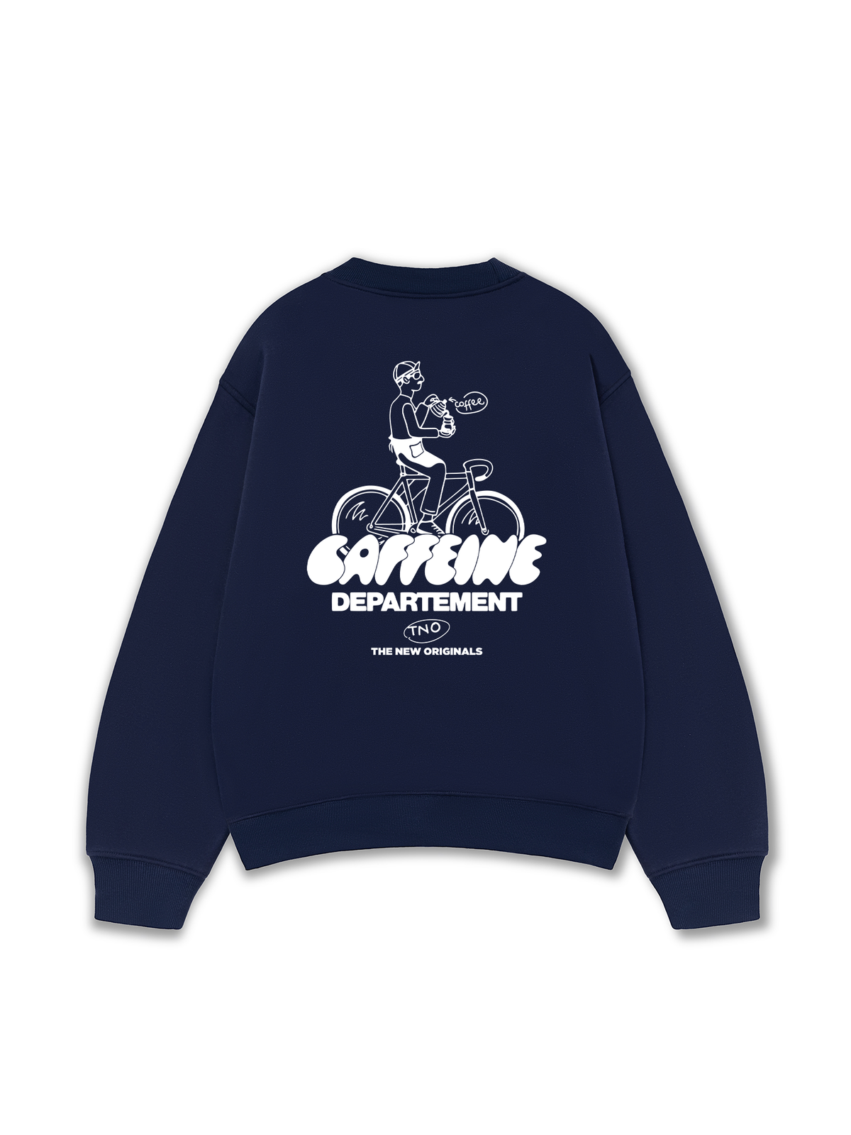 Áo Sweater Nỉ Hai Da Caffeine Departement