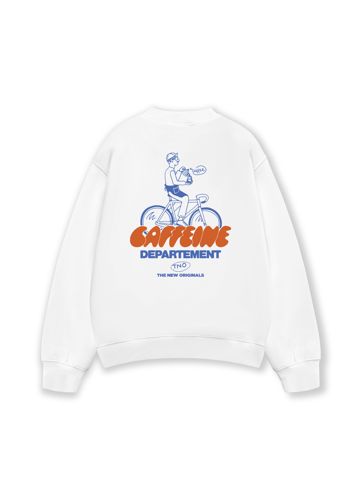 Áo Sweater Nỉ Hai Da Caffeine Departement