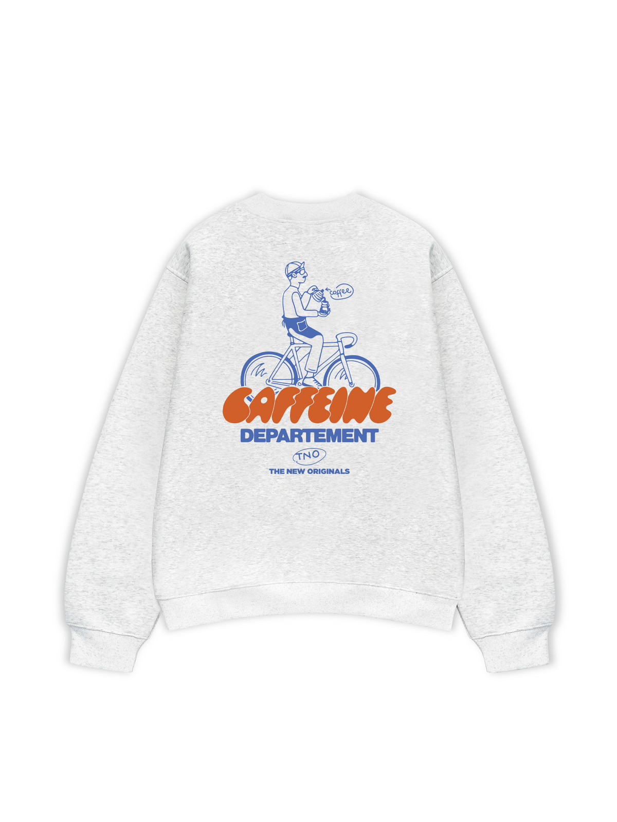 Áo Sweater Nỉ Hai Da Caffeine Departement