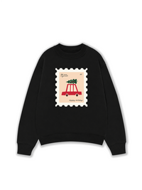 Áo Sweater Nỉ Hai Da Happy Holidays