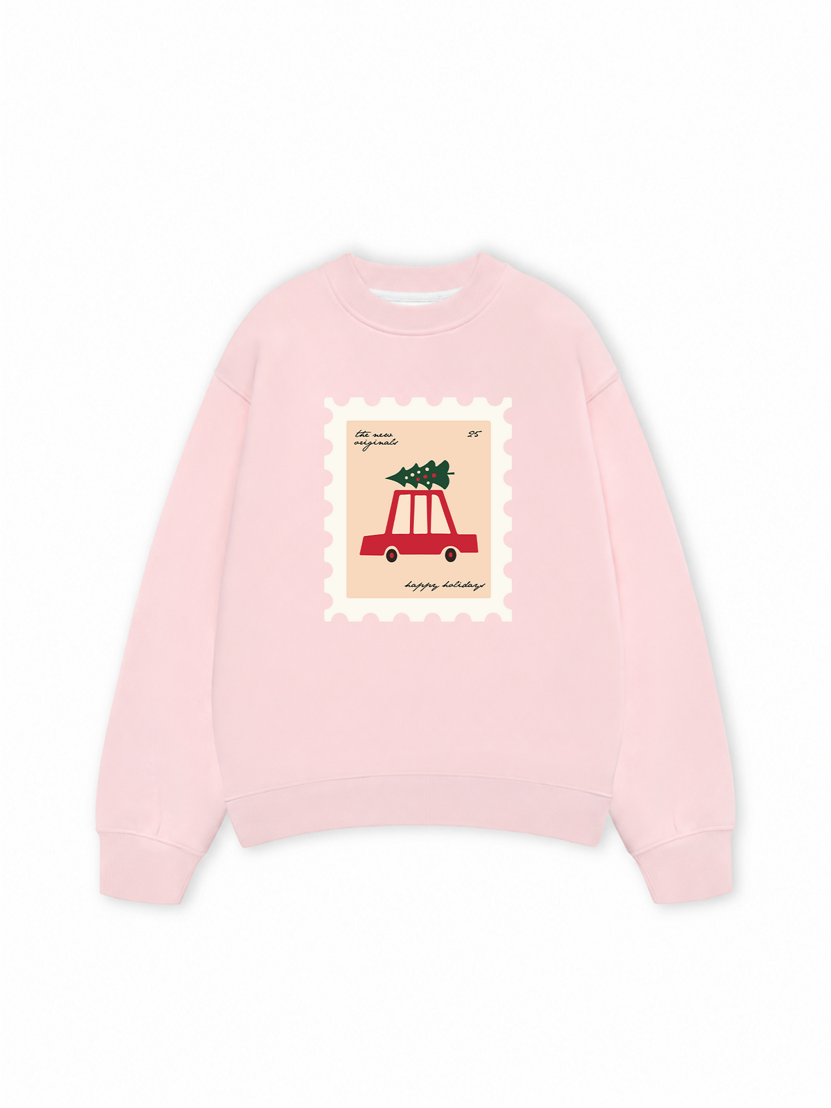 Áo Sweater Nỉ Hai Da Happy Holidays