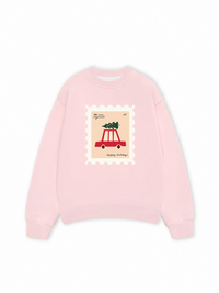 Áo Sweater Nỉ Hai Da Happy Holidays