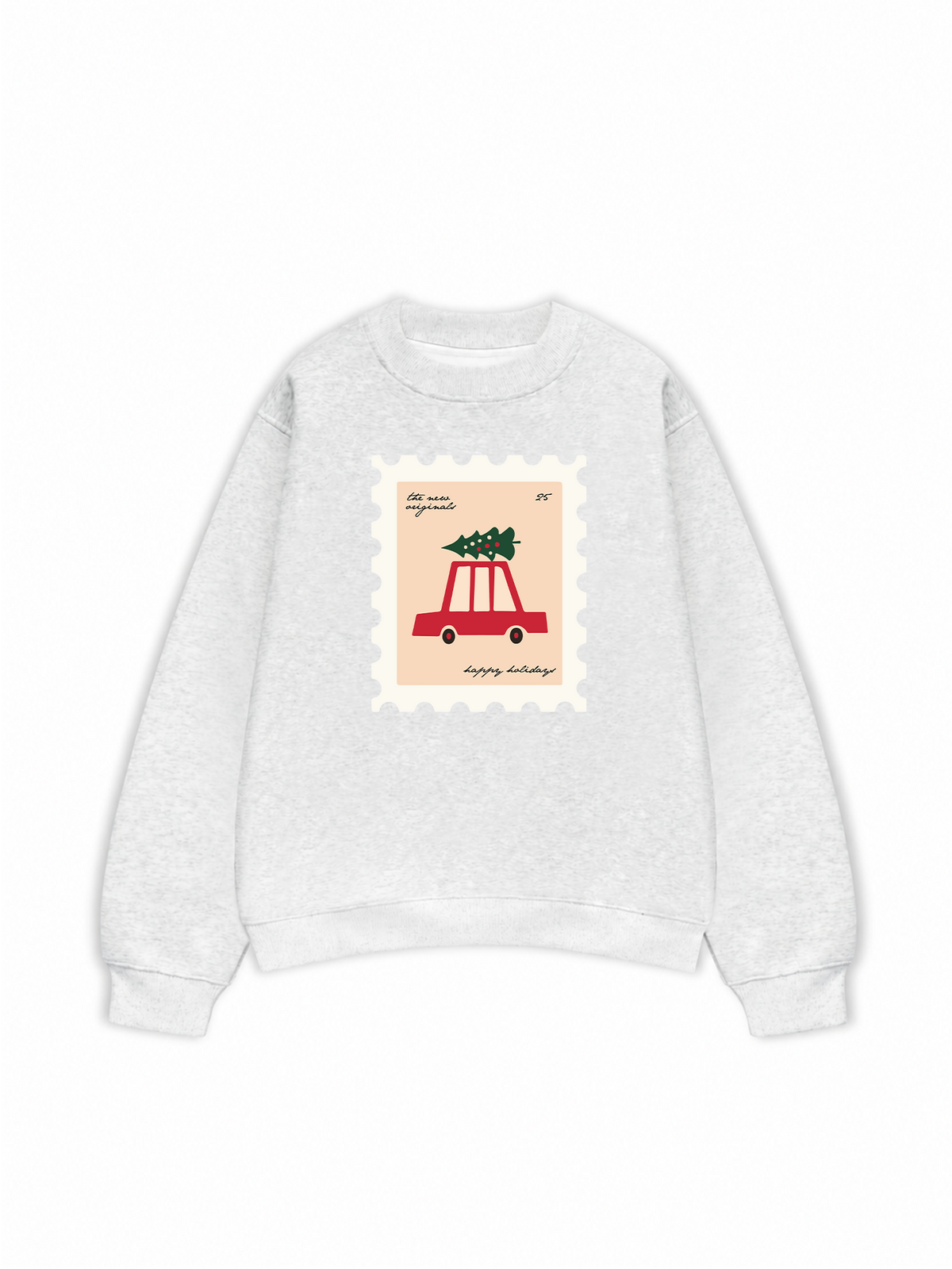 Áo Sweater Nỉ Hai Da Happy Holidays