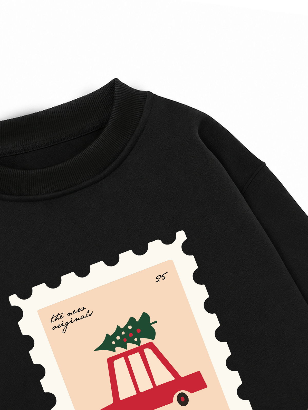 Áo Sweater Nỉ Hai Da Happy Holidays