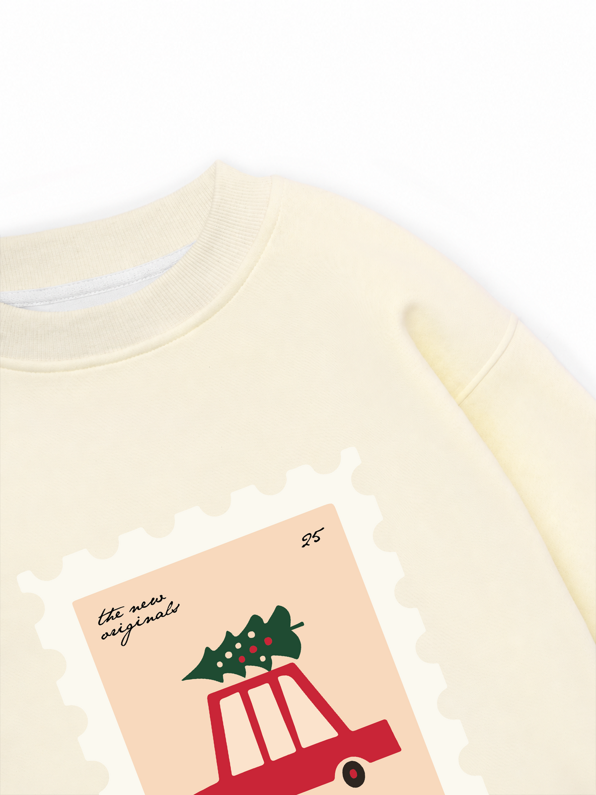 Áo Sweater Nỉ Hai Da Happy Holidays