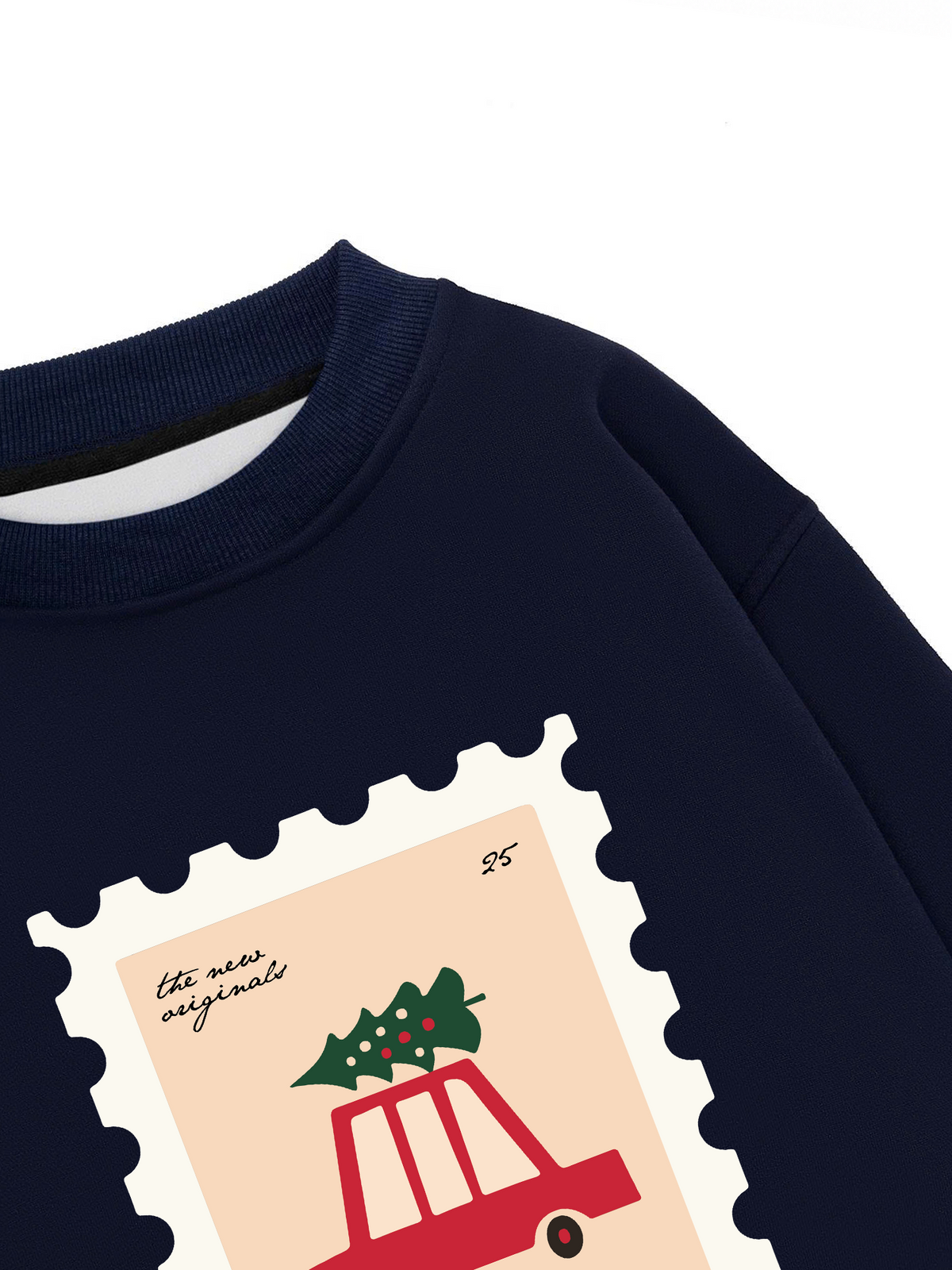 Áo Sweater Nỉ Hai Da Happy Holidays