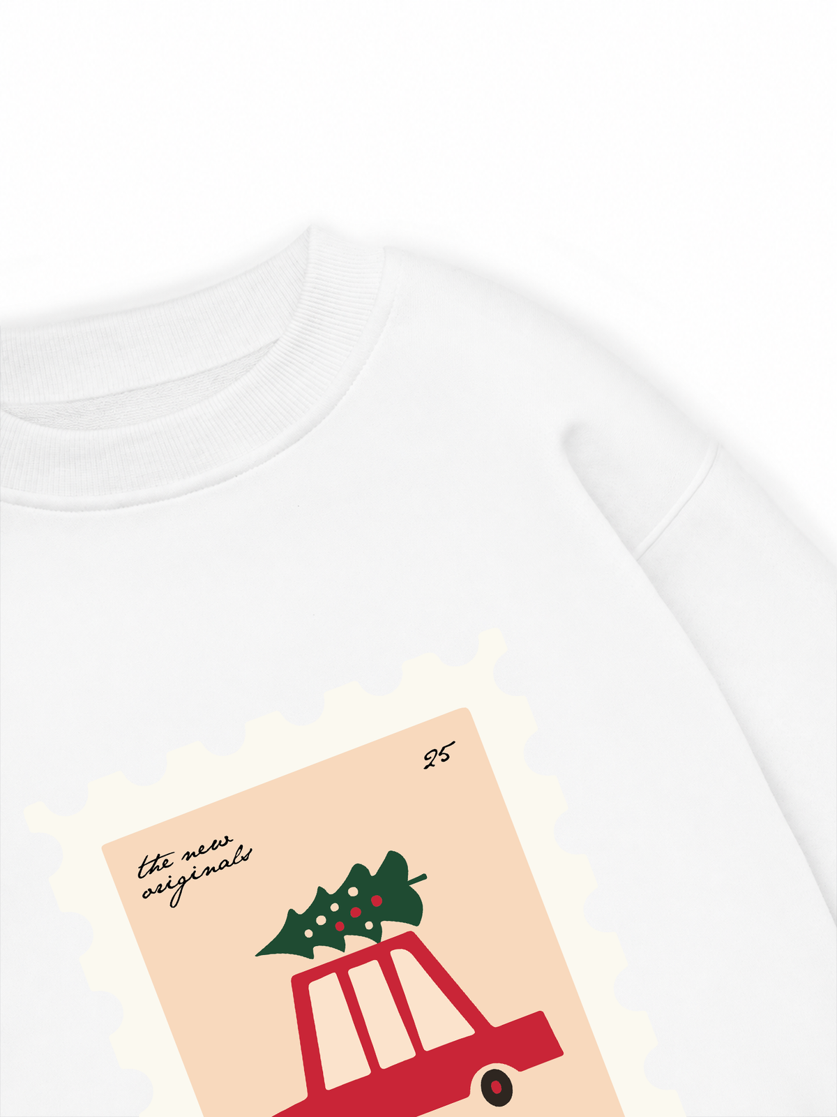 Áo Sweater Nỉ Hai Da Happy Holidays