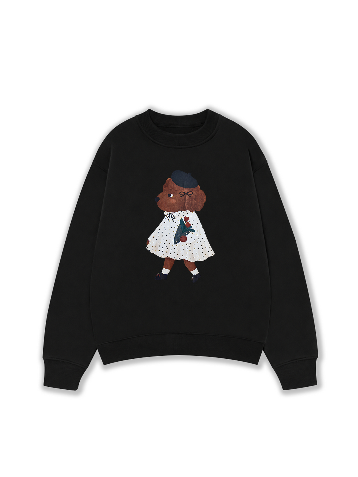 Áo Sweater Nỉ Hai Da Slay Puppy
