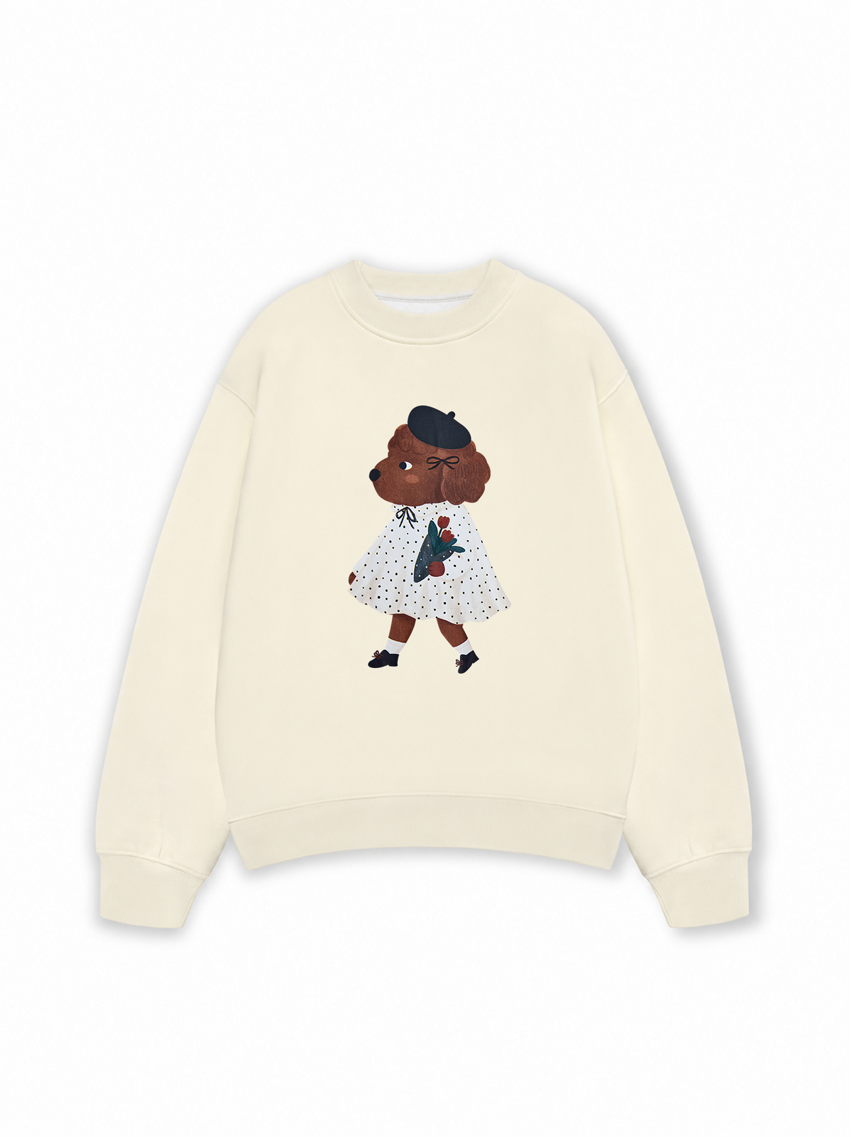 Áo Sweater Nỉ Hai Da Slay Puppy