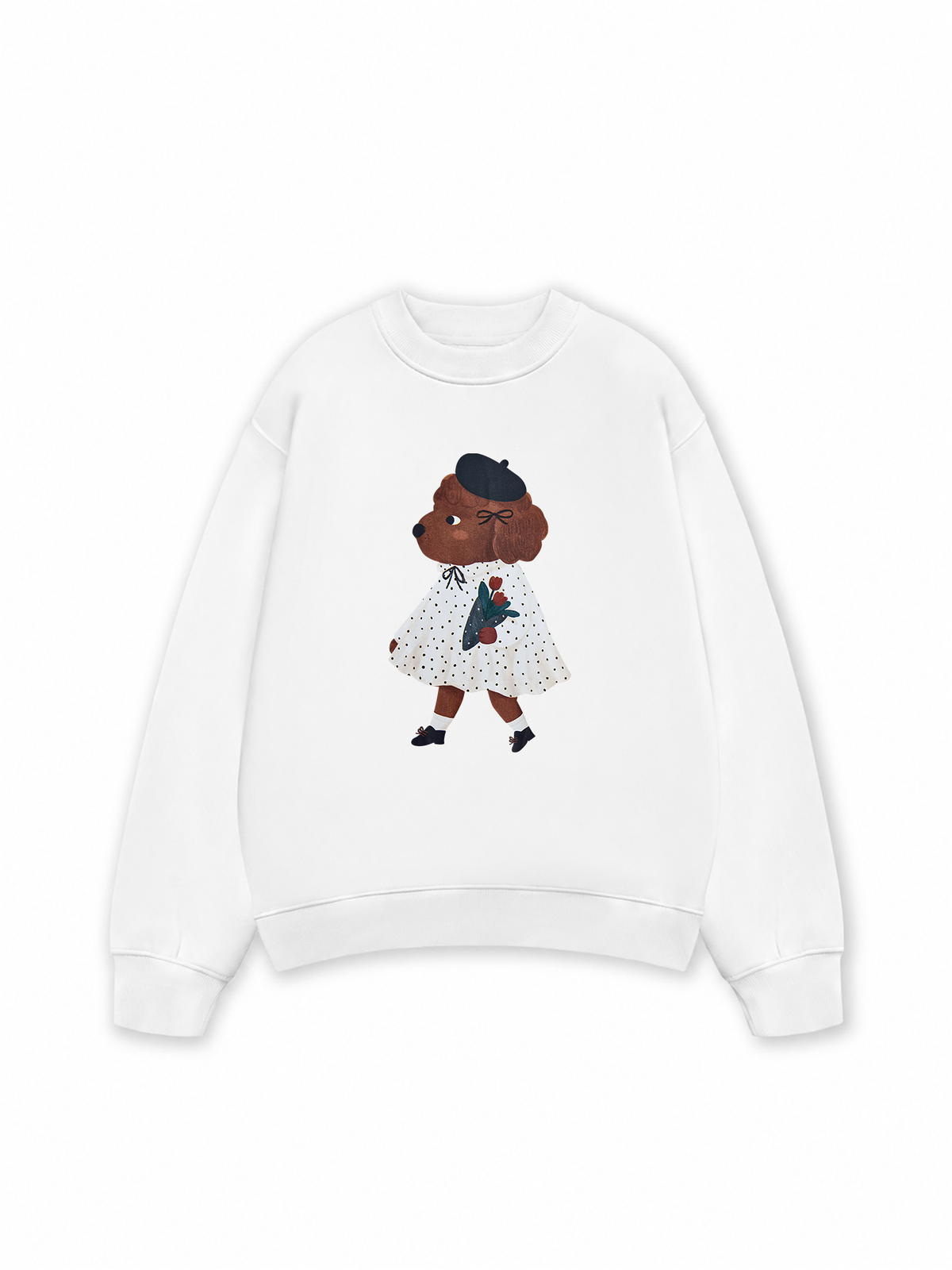 Áo Sweater Nỉ Hai Da Slay Puppy
