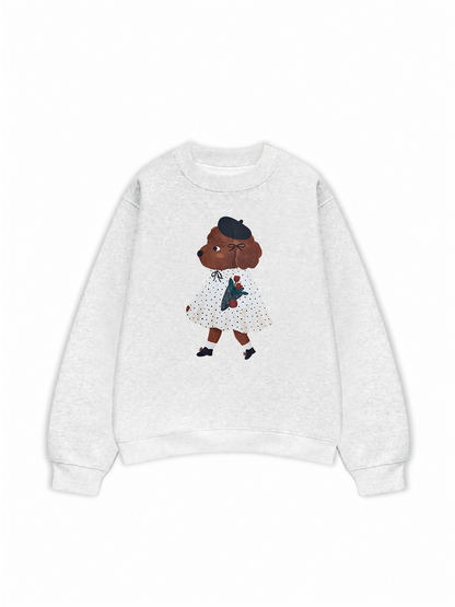 Áo Sweater Nỉ Hai Da Slay Puppy