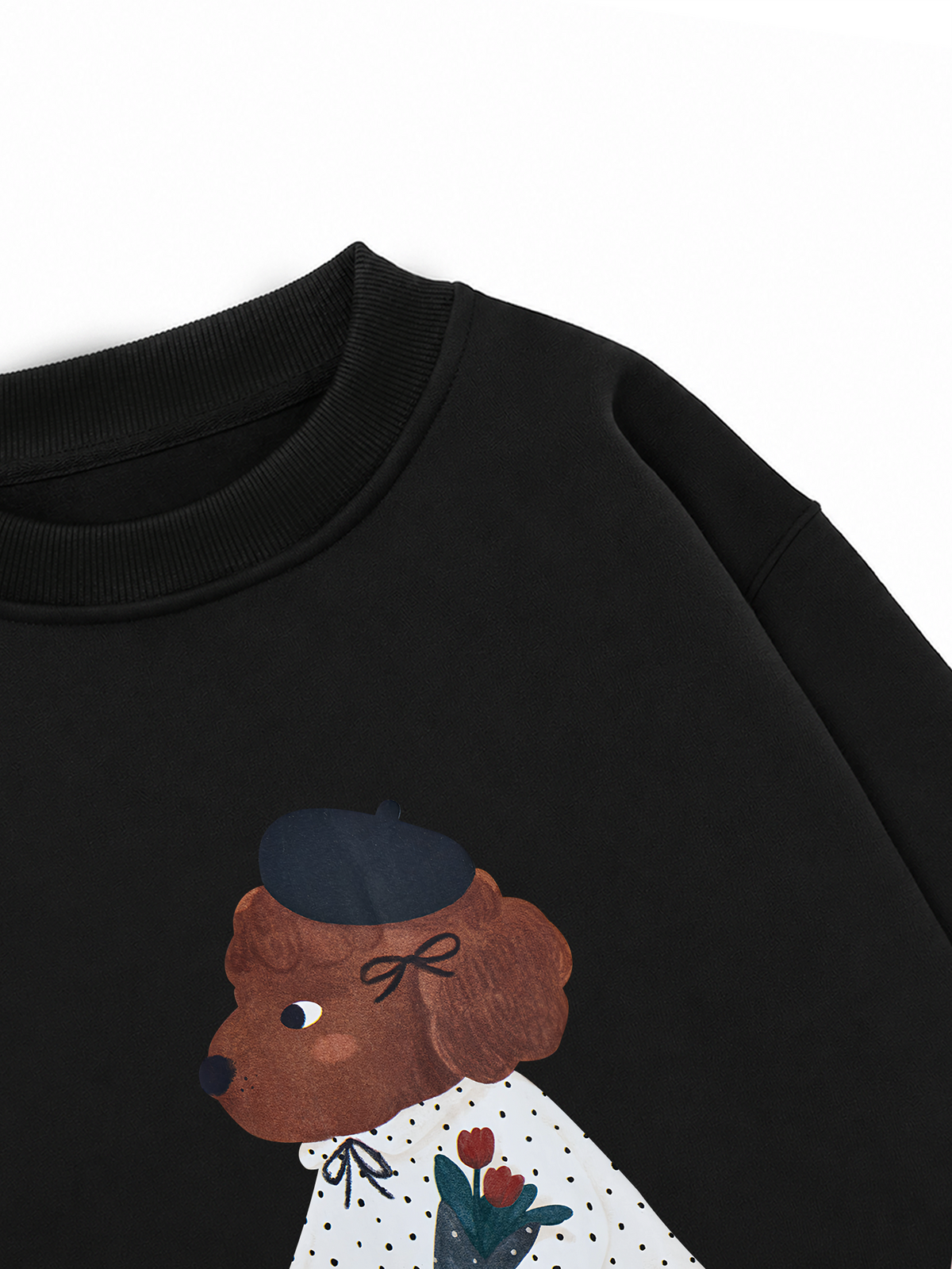 Áo Sweater Nỉ Hai Da Slay Puppy