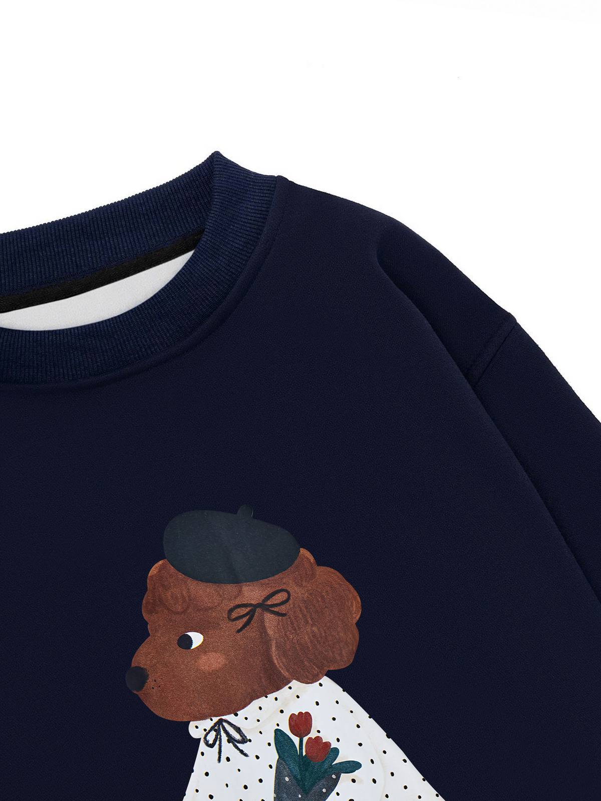 Áo Sweater Nỉ Hai Da Slay Puppy