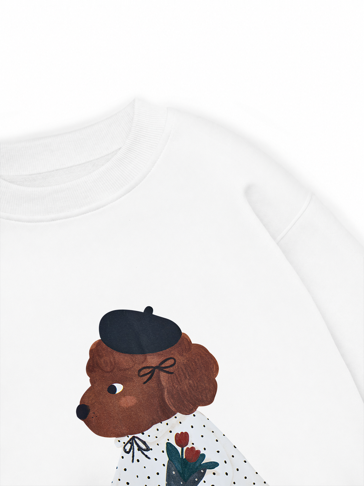 Áo Sweater Nỉ Hai Da Slay Puppy