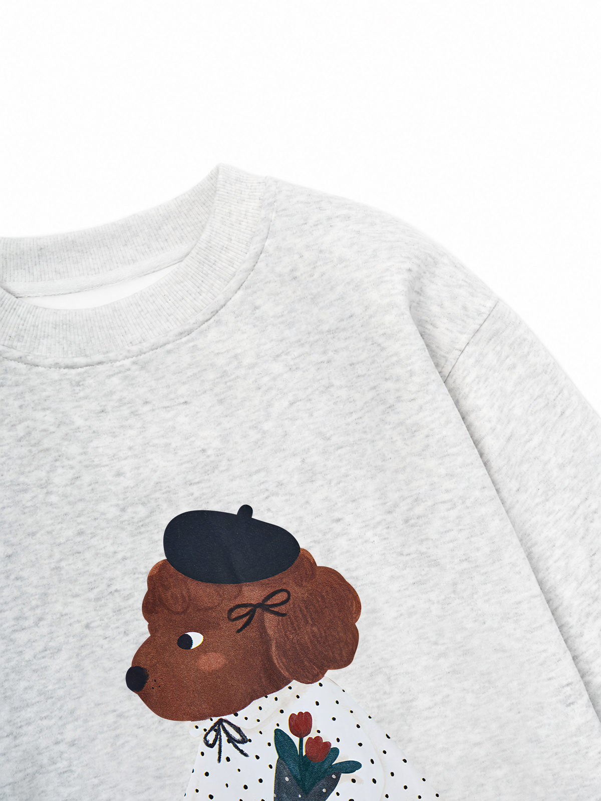 Áo Sweater Nỉ Hai Da Slay Puppy