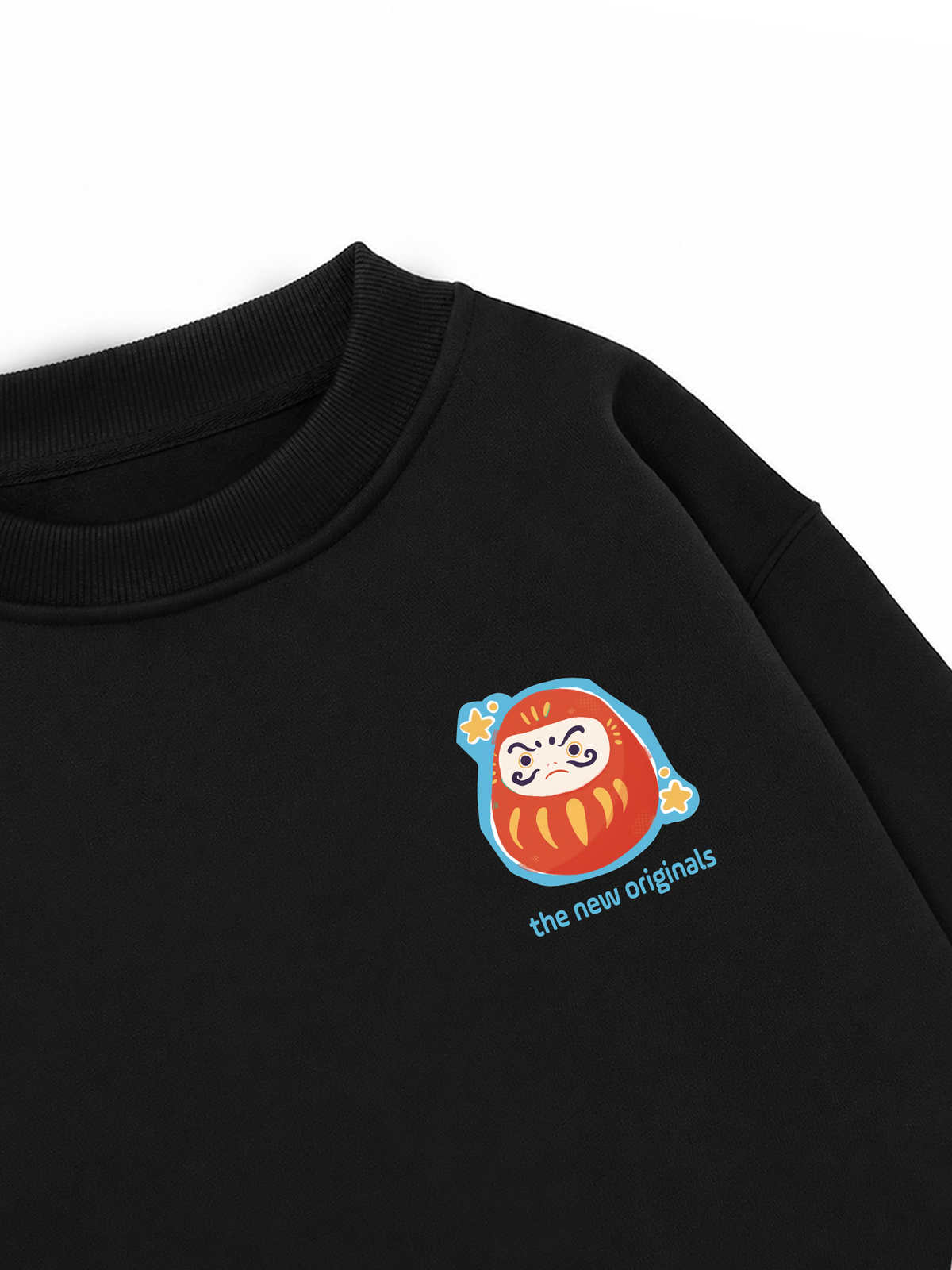 Áo Sweater Nỉ Hai Da Daruma