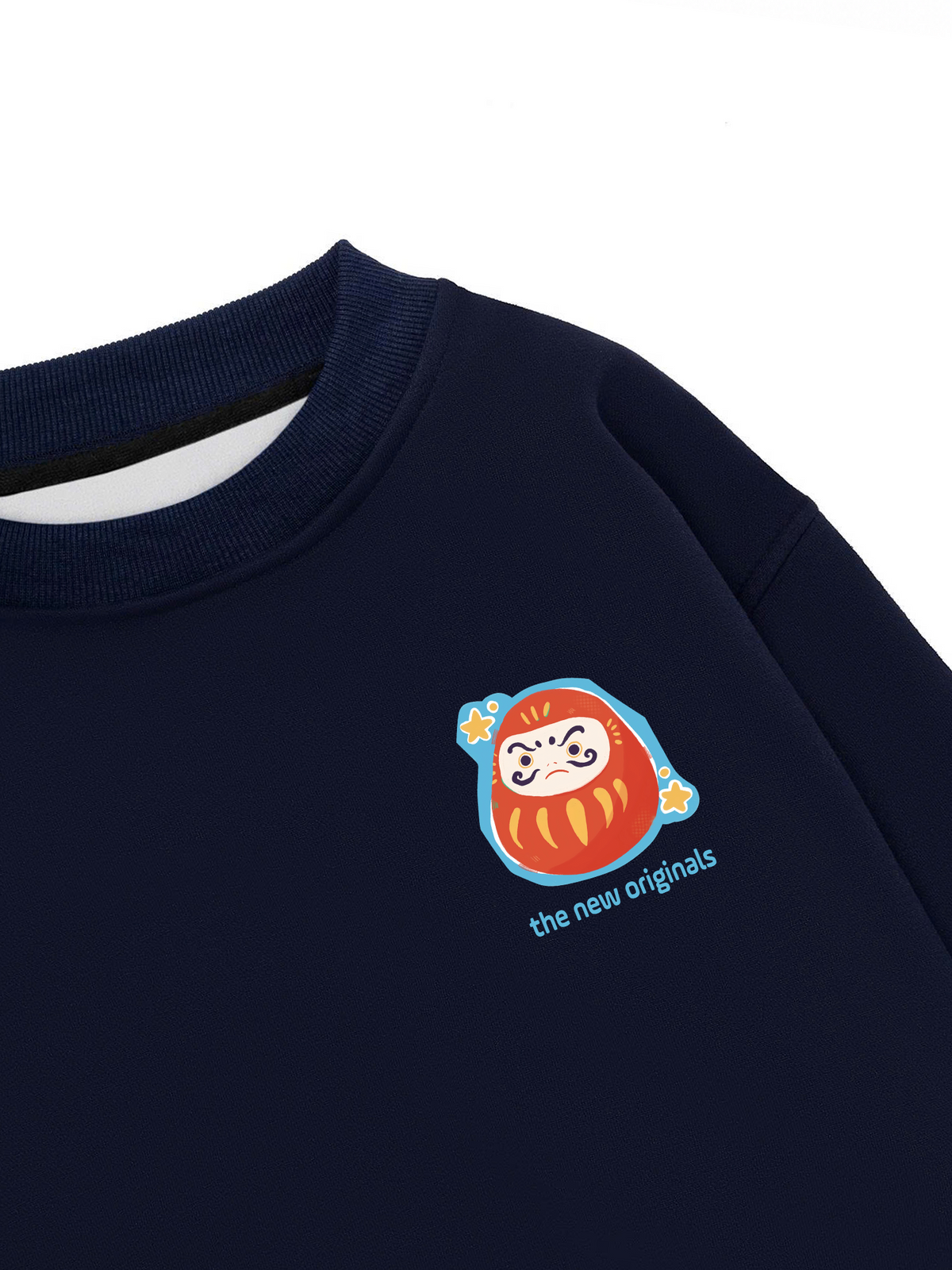 Áo Sweater Nỉ Hai Da Daruma
