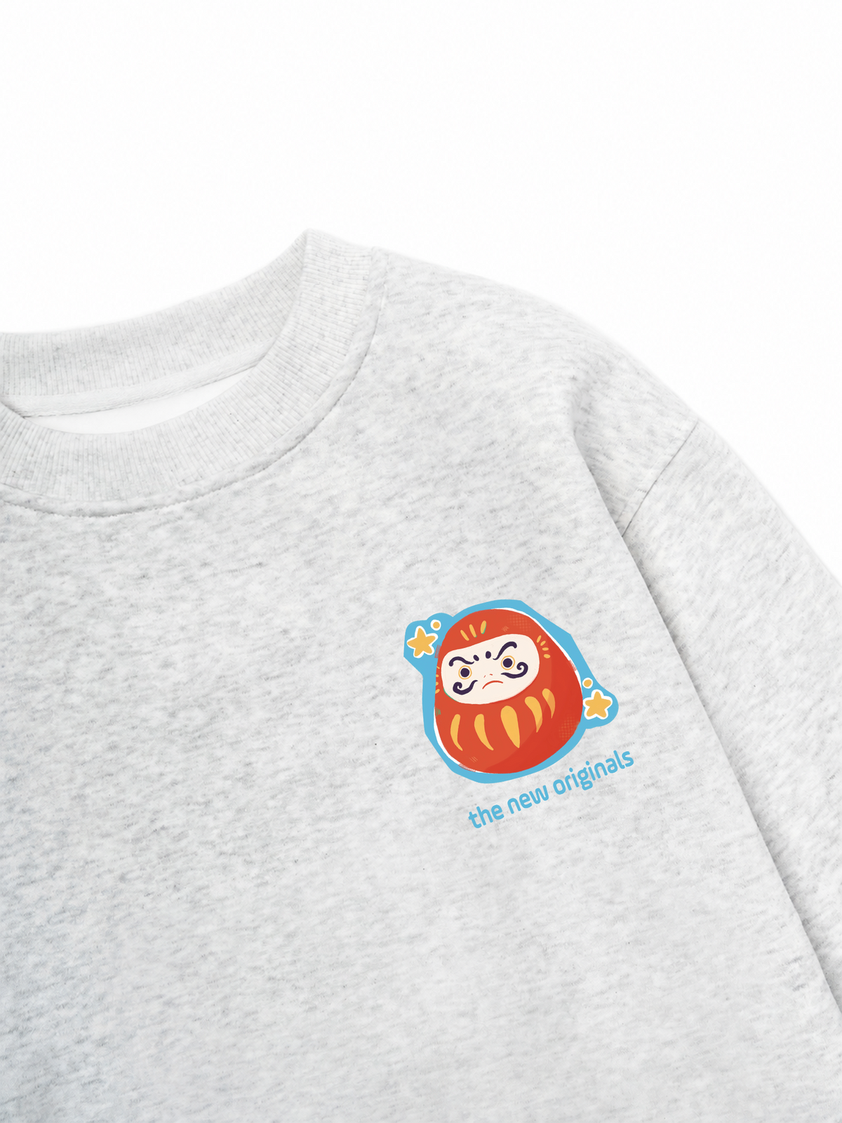 Áo Sweater Nỉ Hai Da Daruma