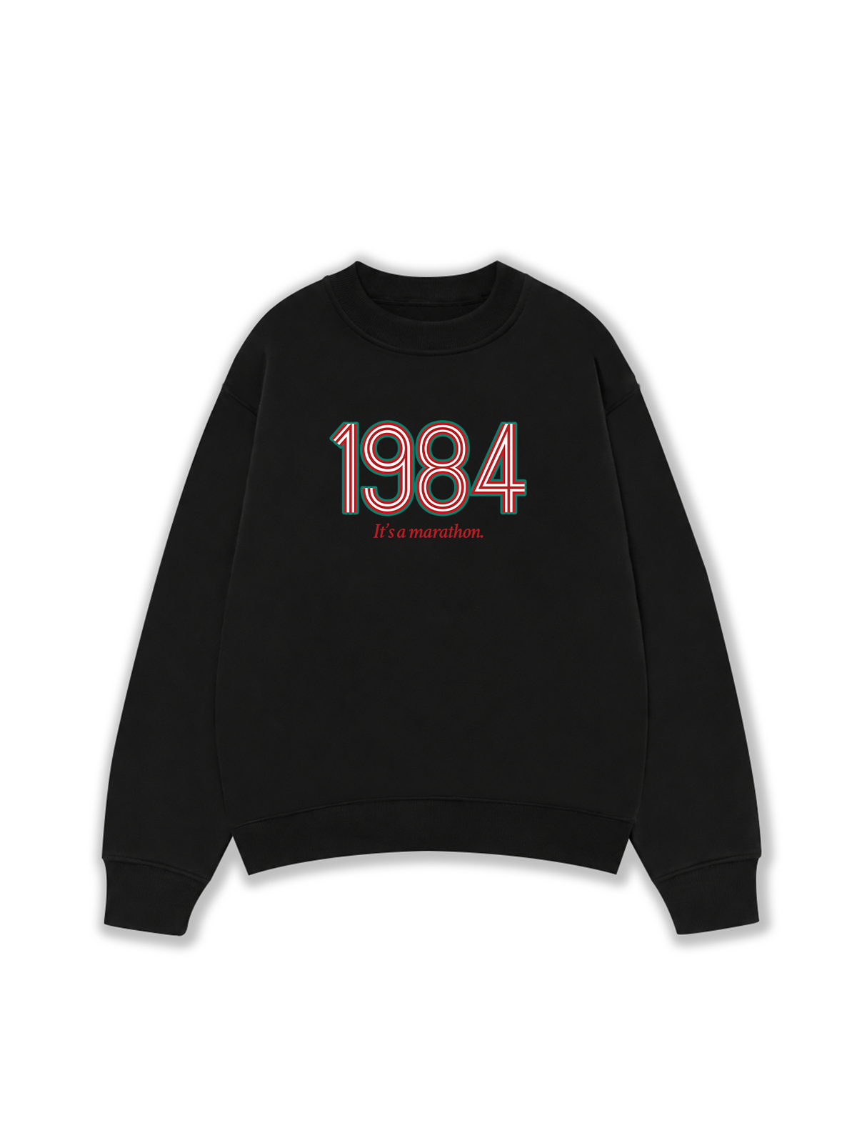 Áo Sweater Nỉ Hai Da Vintage 1984