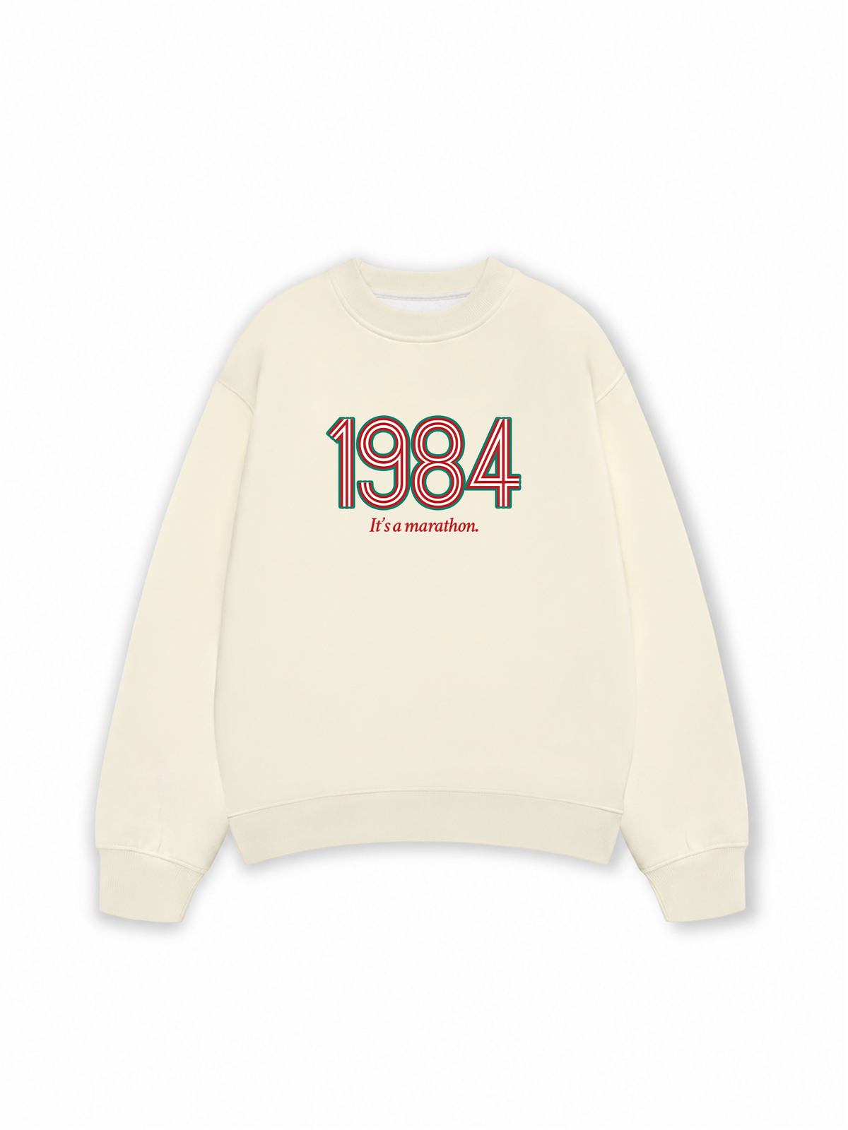 Áo Sweater Nỉ Hai Da Vintage 1984