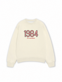 Áo Sweater Nỉ Hai Da Vintage 1984