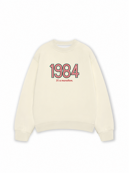 Áo Sweater Nỉ Hai Da Vintage 1984