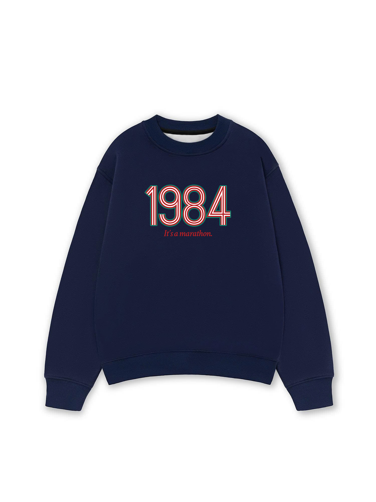 Áo Sweater Nỉ Hai Da Vintage 1984