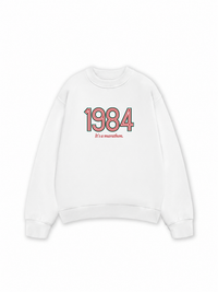 Áo Sweater Nỉ Hai Da Vintage 1984