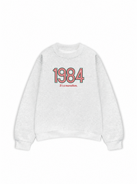 Áo Sweater Nỉ Hai Da Vintage 1984