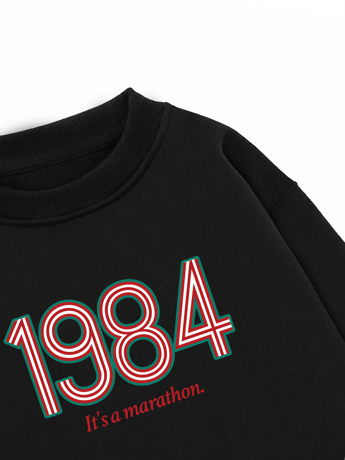 Áo Sweater Nỉ Hai Da Vintage 1984