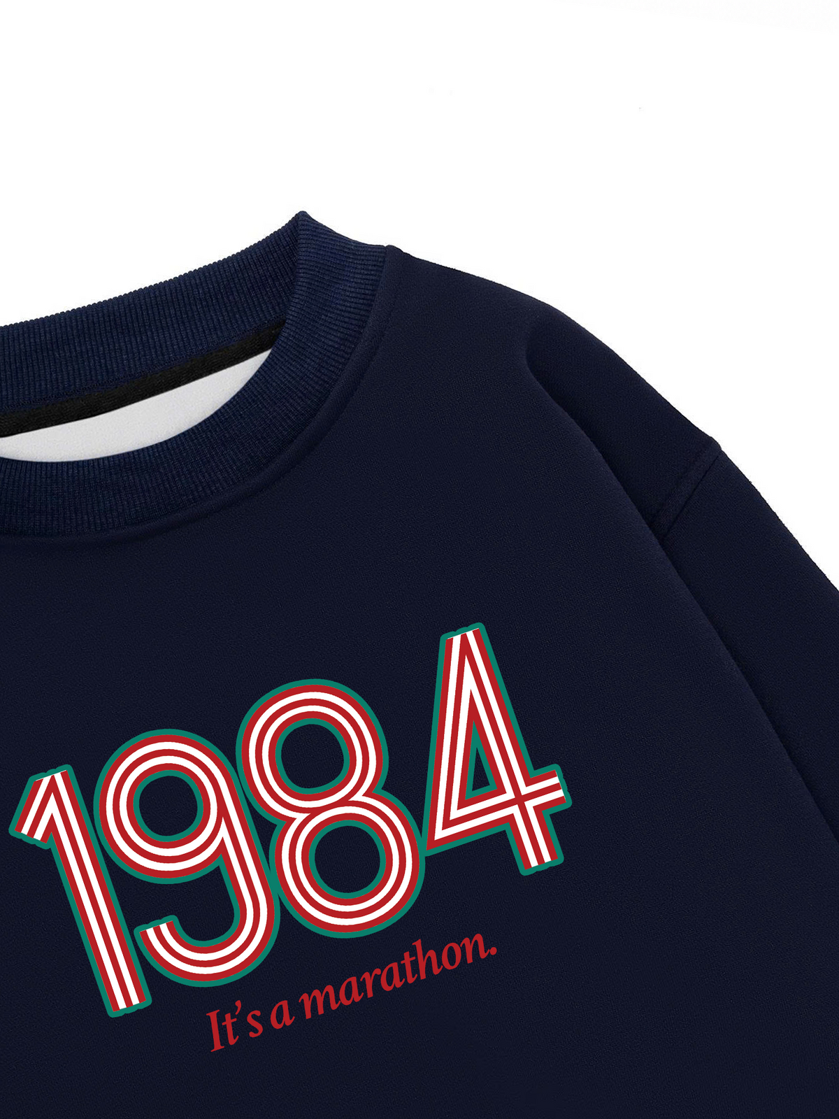 Áo Sweater Nỉ Hai Da Vintage 1984