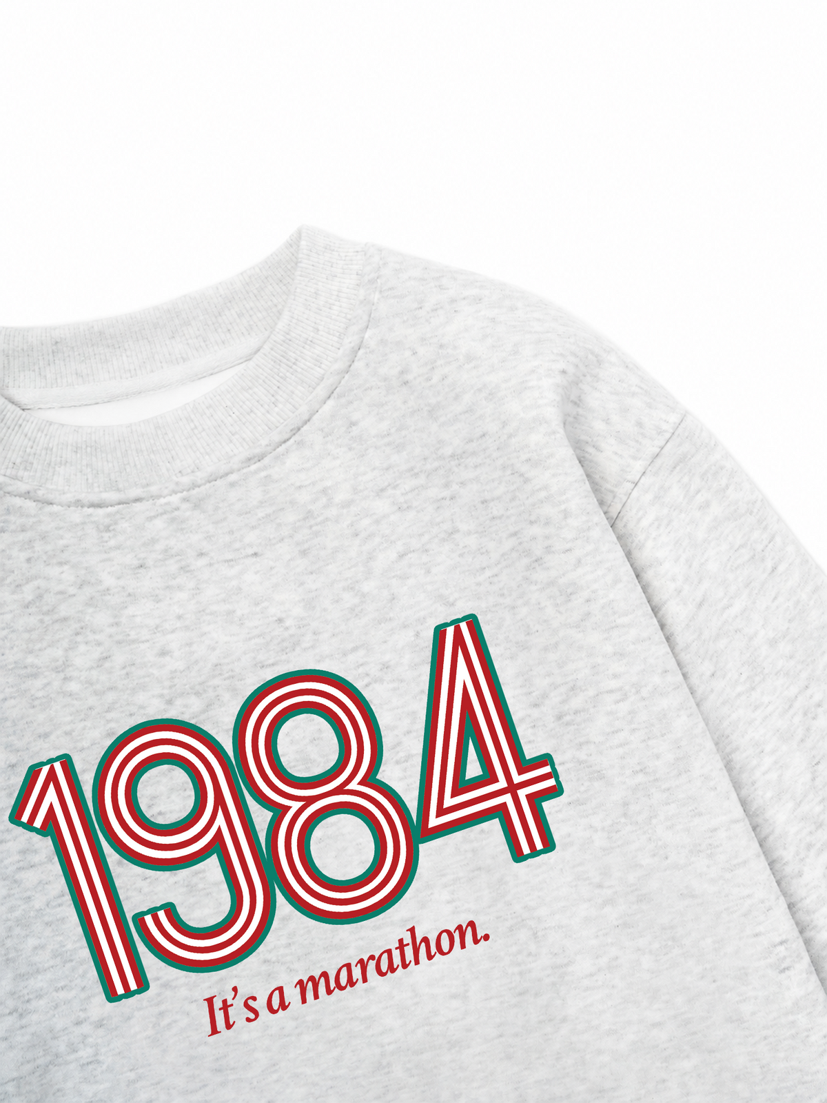 Áo Sweater Nỉ Hai Da Vintage 1984