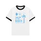 Áo Thun Ringer Relaxed Fit Take Me To The Beach