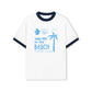 Áo Thun Ringer Relaxed Fit Take Me To The Beach