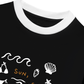 Áo Thun Ringer Relaxed Fit Sun, Sea & Self-Care