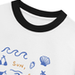 Áo Thun Ringer Relaxed Fit Sun, Sea & Self-Care