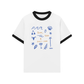 Áo Thun Ringer Relaxed Fit Sun, Sea & Self-Care