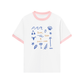Áo Thun Ringer Relaxed Fit Sun, Sea & Self-Care