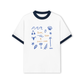 Áo Thun Ringer Relaxed Fit Sun, Sea & Self-Care