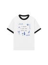 Áo Thun Ringer Relaxed Fit I Think I Like This Little Life