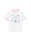 Áo Thun Ringer Relaxed Fit I Think I Like This Little Life
