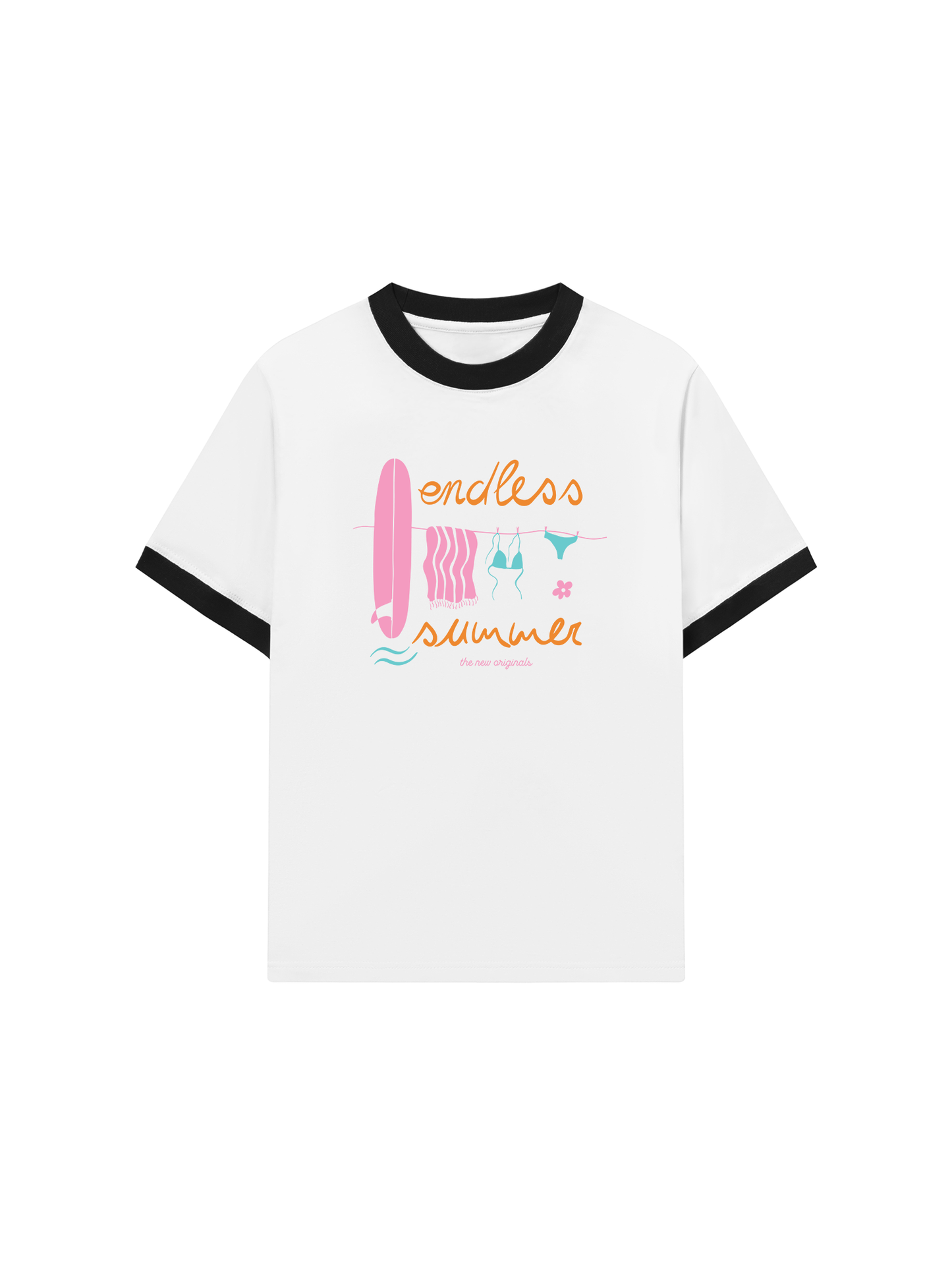 Áo Thun Ringer Relaxed Fit Endless Summer