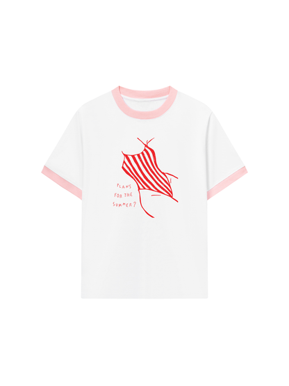 Áo Thun Ringer Relaxed Fit Plan For The Summer