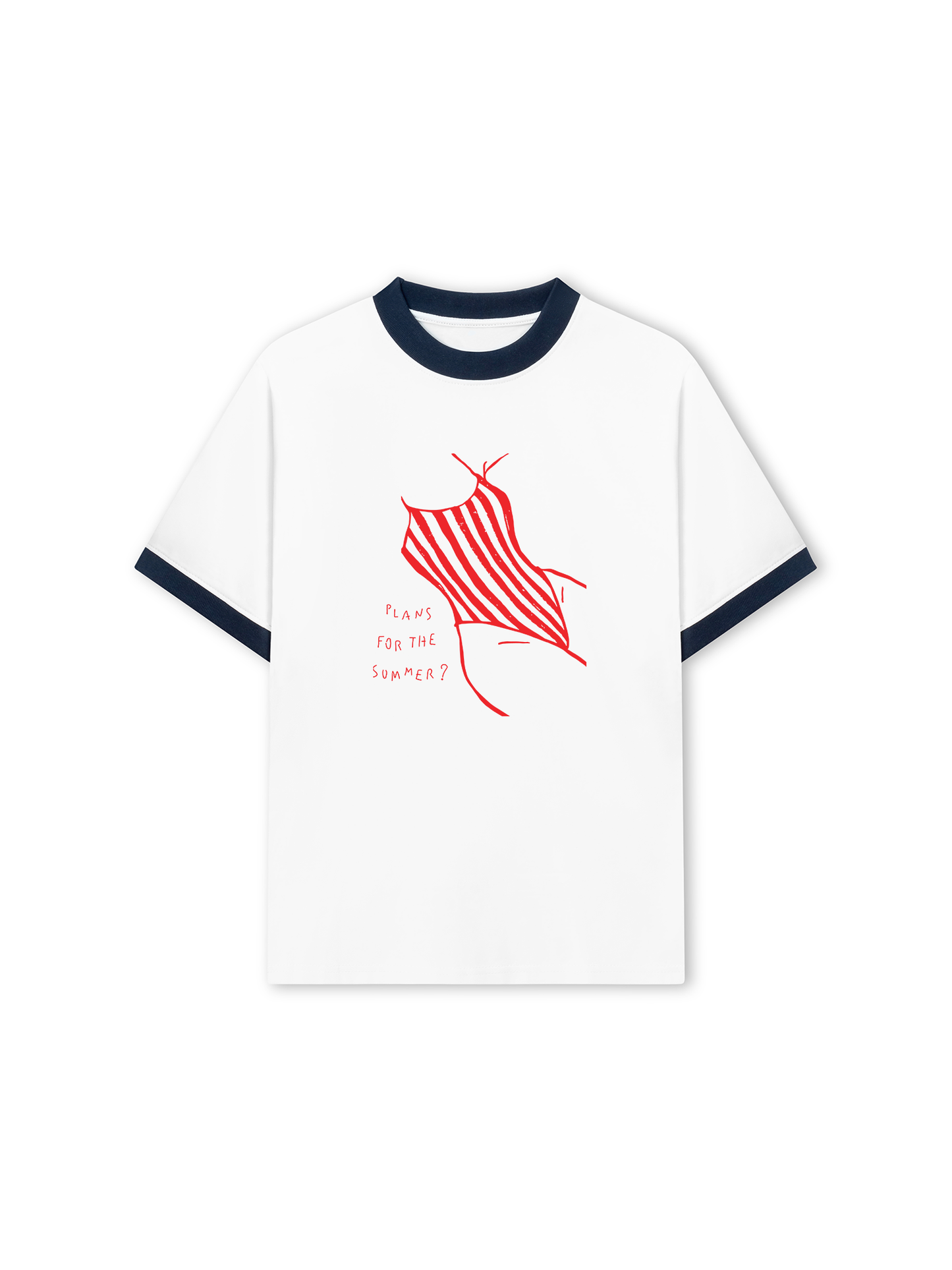 Áo Thun Ringer Relaxed Fit Plan For The Summer