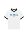 Áo Thun Ringer Relaxed Summer Nights