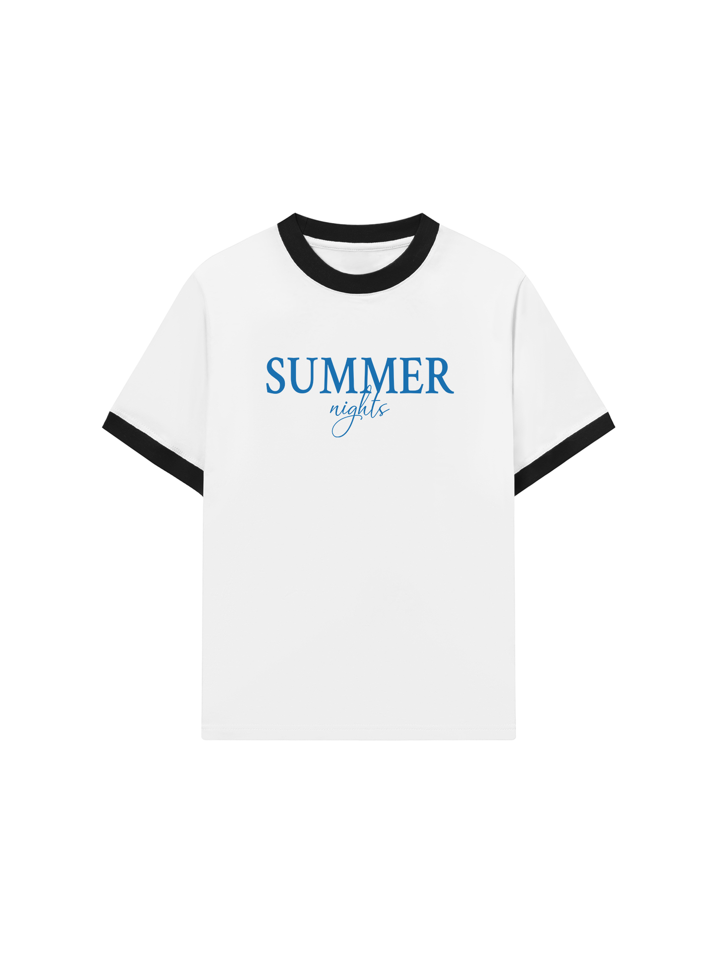 Áo Thun Ringer Relaxed Summer Nights