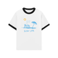 Áo Thun Ringer Relaxed Slow Life